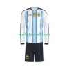 Maillot de Foot Argentine World Cup Domicile 2026 Manches Longues - Enfant